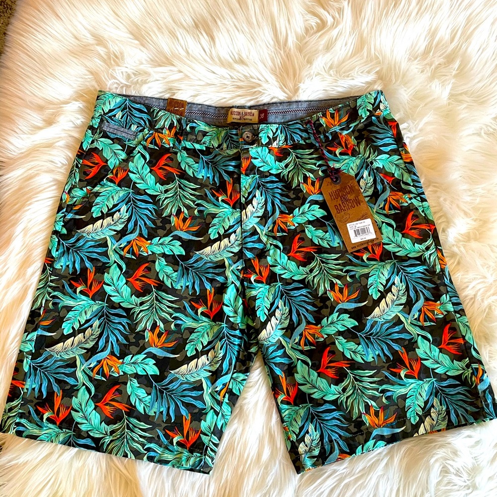 Hudson and barrow shorts.